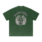 Streetwear Unisex 425G Heavyweight Solid Color Drop Shoulder Loose T-shirt