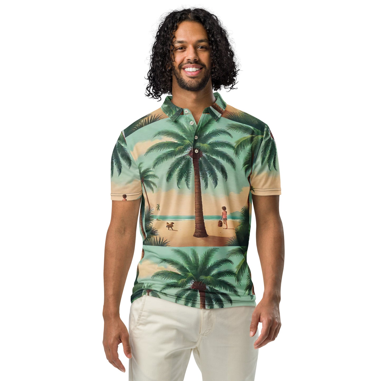 Palm Men’s slim fit polo