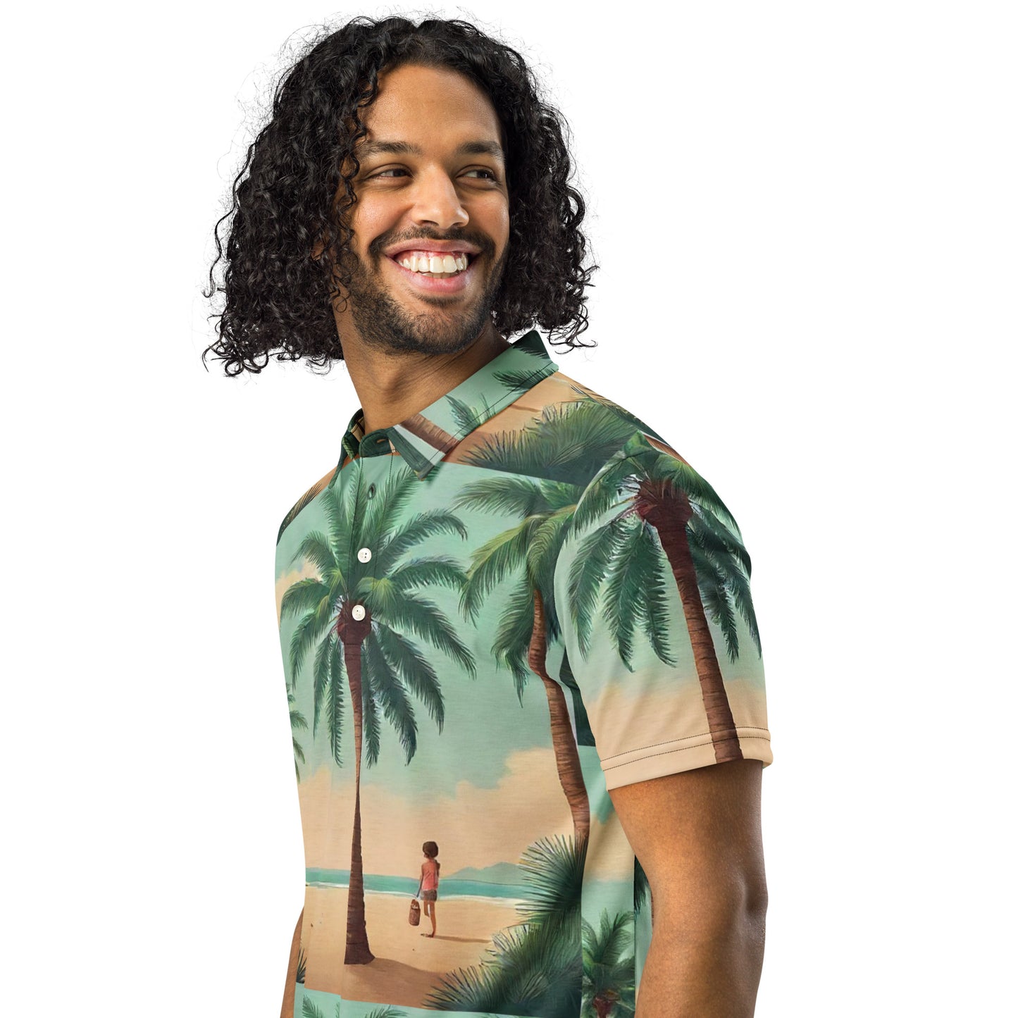 Palm Men’s slim fit polo