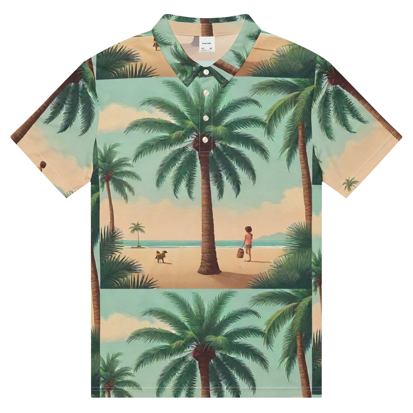 Palm Men’s slim fit polo