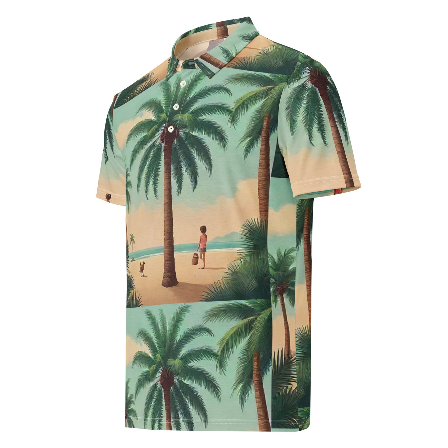 Palm Men’s slim fit polo