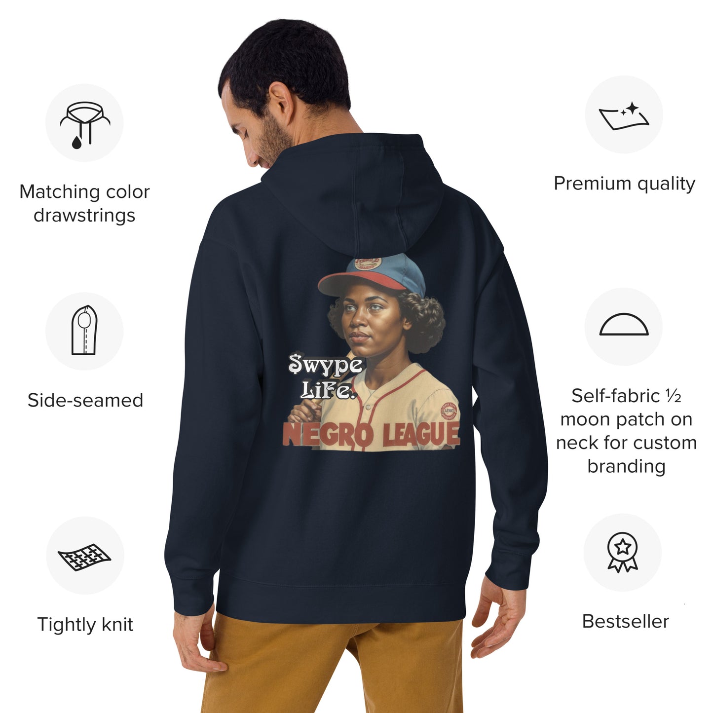 Women Baseball Unisex Hoodie